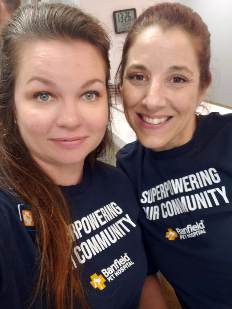 Shanna Bailey (Practice Manager) and Stephanie Bonnette (Chief of Staff) at Tiffany Springs