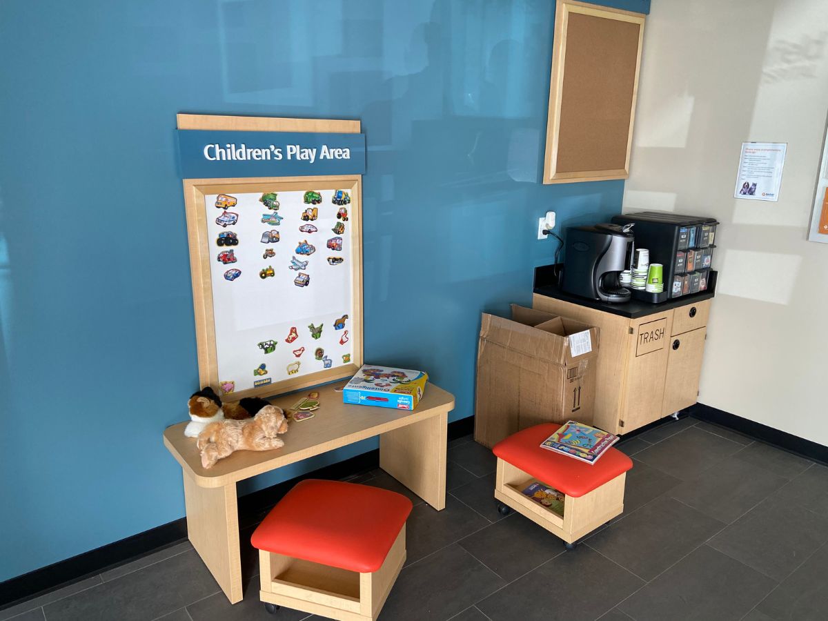 The Banfield Northridge hospital play area for children