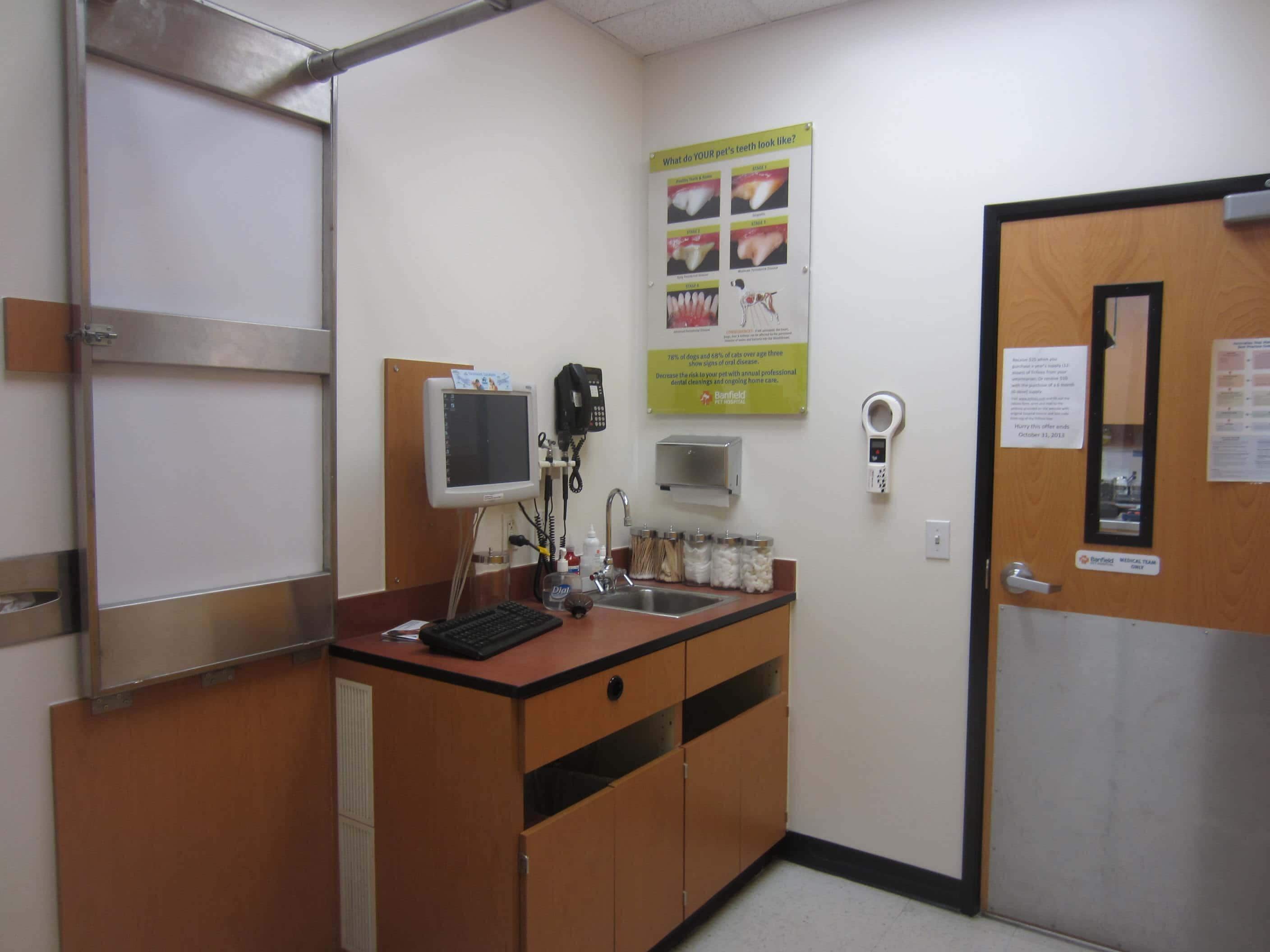 Banfield Pet Hospital: Temecula exam room
