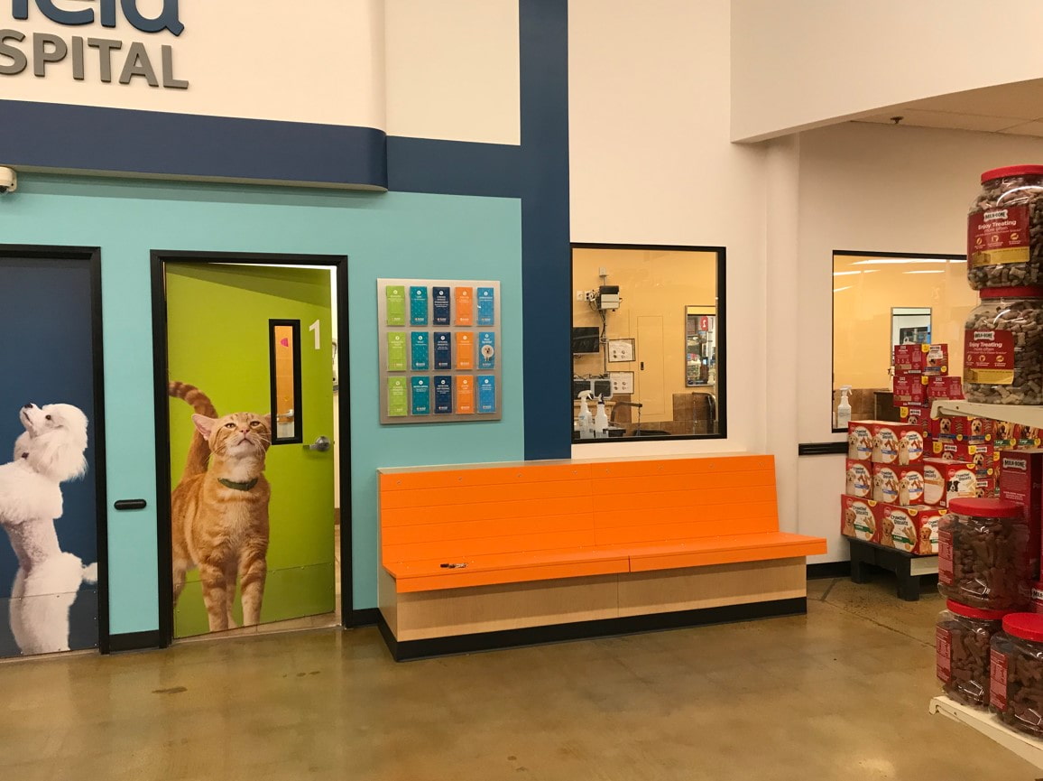 Littleton S waiting room and exam room door