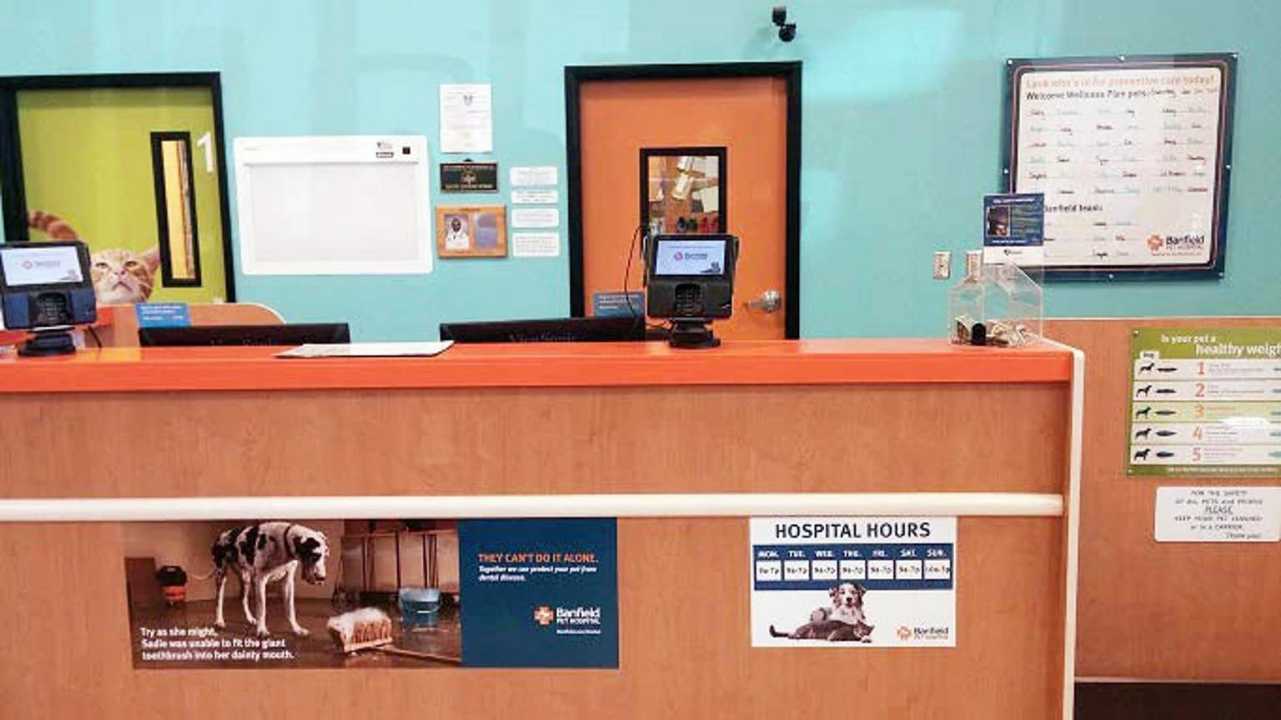 Banfield Pet Hospital, Westbank, LA - Front desk